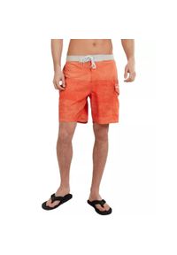 FUNDANGO - Szorty plażowe męskie Navala Boardshort. Okazja: na plażę. Kolor: różowy. Styl: sportowy, wakacyjny