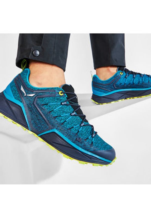 Salewa Trekkingi Ms Dropline 61368-8376 Niebieski. Kolor: niebieski. Materiał: materiał. Sport: turystyka piesza
