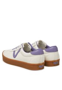 Vans Tenisówki VN000CQR6PH1 Écru. Materiał: skóra, zamsz #6