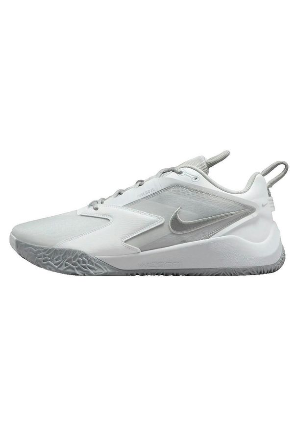 Buty do siatkówki Dorosły Nike Air Zoom Hyperace 3 biały. Okazja: na co dzień. Kolor: biały. Materiał: materiał, syntetyk. Szerokość cholewki: normalna. Model: Nike Zoom. Sport: turystyka piesza, siatkówka