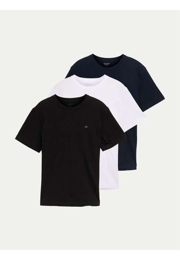 Tom Tailor Komplet t-shirtów 1047049 Kolorowy Regular Fit. Materiał: bawełna. Wzór: kolorowy