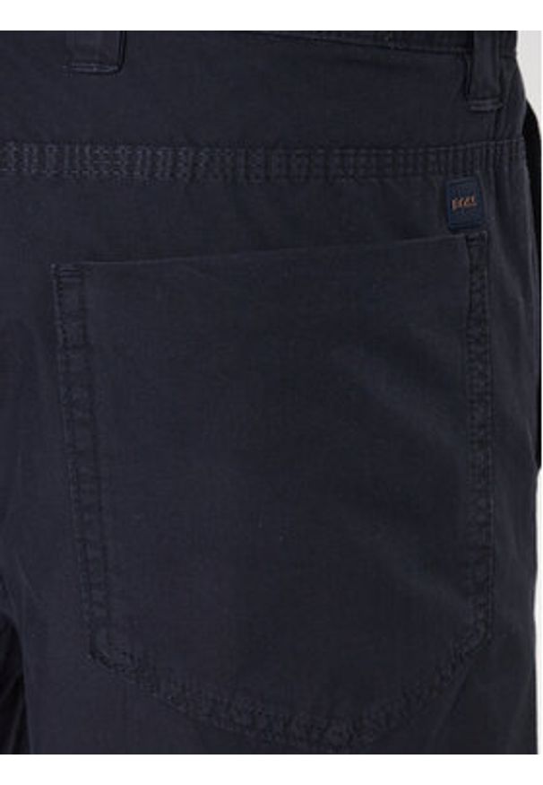BOSS - Boss Szorty materiałowe 50488628 Granatowy Relaxed Fit. Kolor: niebieski. Materiał: bawełna