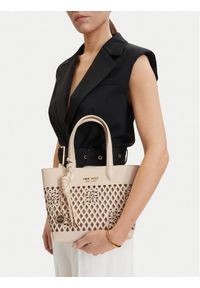 Nine West Torebka CEO-Essex Light-LDA8698A Beżowy. Kolor: beżowy. Materiał: skórzane #1