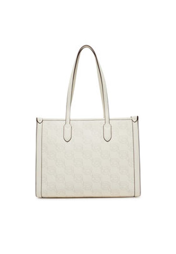 Karl Lagerfeld - KARL LAGERFELD Torebka A2W30190 Biały. Kolor: biały. Materiał: skórzane