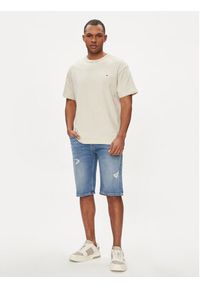 Tommy Jeans Szorty jeansowe Ronnie DM0DM18794 Niebieski Slim Fit. Kolor: niebieski. Materiał: bawełna