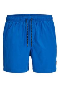 Jack & Jones - Jack&Jones Szorty kąpielowe Maui 12272776 Niebieski Regular Fit. Kolor: niebieski. Materiał: syntetyk #3
