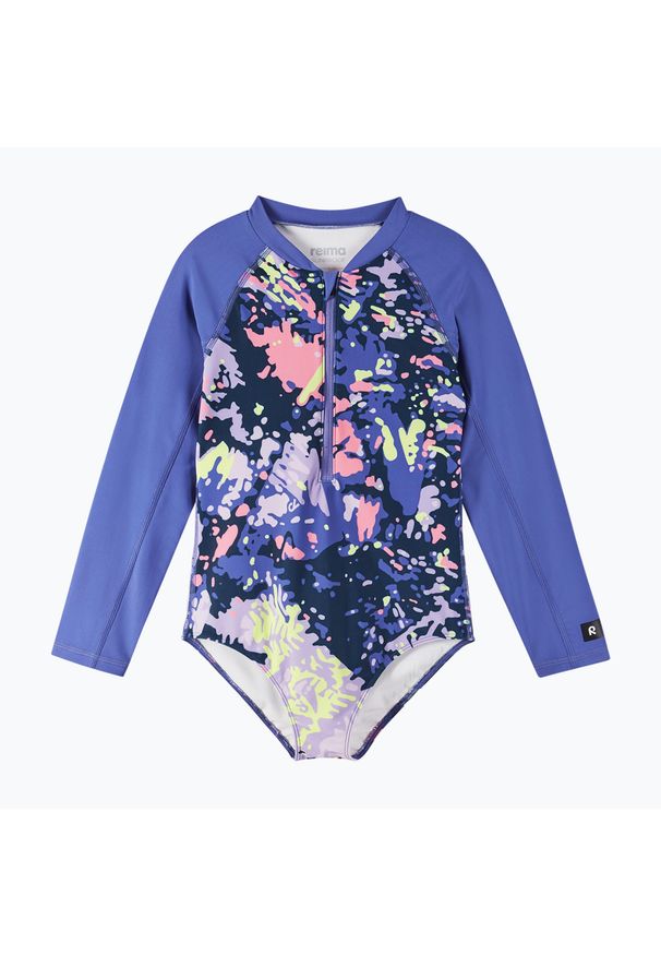 Strój kąpielowy jednoczęściowy dziecięcy Reima Aallot. Kolor: fioletowy