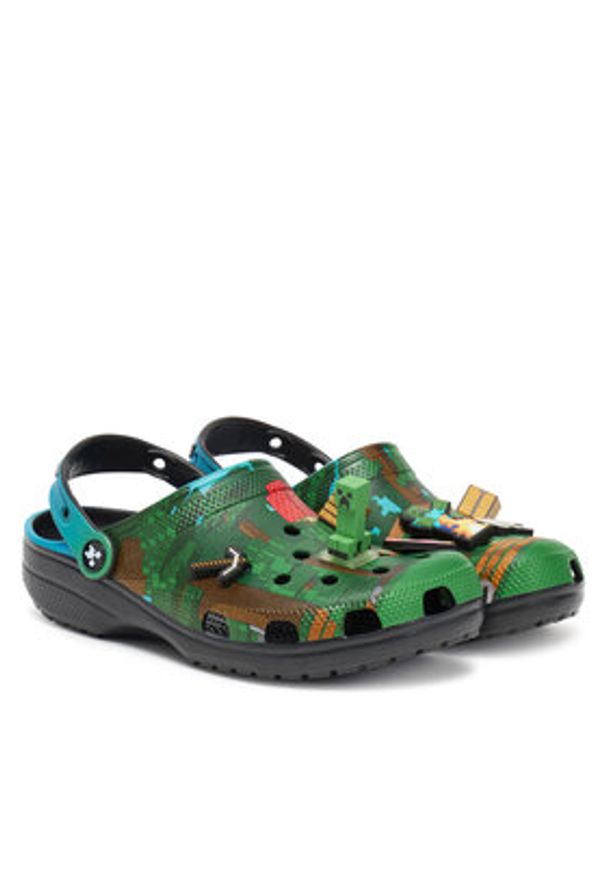 Crocs Klapki Minecraft Cls Clg 210829 Kolorowy. Wzór: kolorowy
