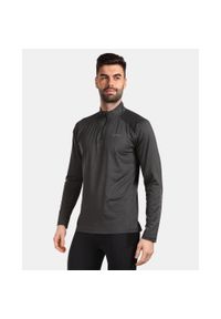 Koszulka z długim rękawem męska funkcjonalna Kilpi GIMI-M. Kolor: czarny. Długość rękawa: długi rękaw. Długość: długie. Sport: bieganie #1