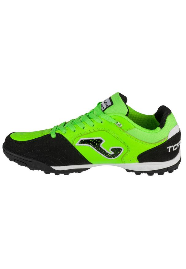Joma - Buty piłkarskie turfy męskie, Top Flex 24 TOPW TF. Kolor: zielony. Materiał: syntetyk, tkanina, materiał. Sport: piłka nożna