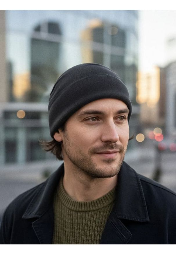 Sinsay - Czapka beanie - czarny. Kolor: czarny