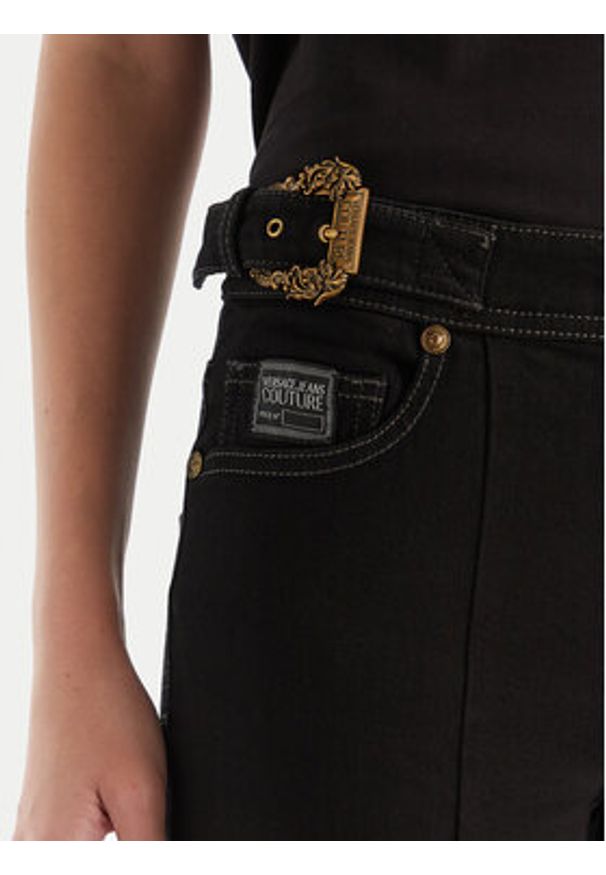 Versace Jeans Couture Jeansy 79HAB503 DW040 Czarny Flare Fit. Kolor: czarny