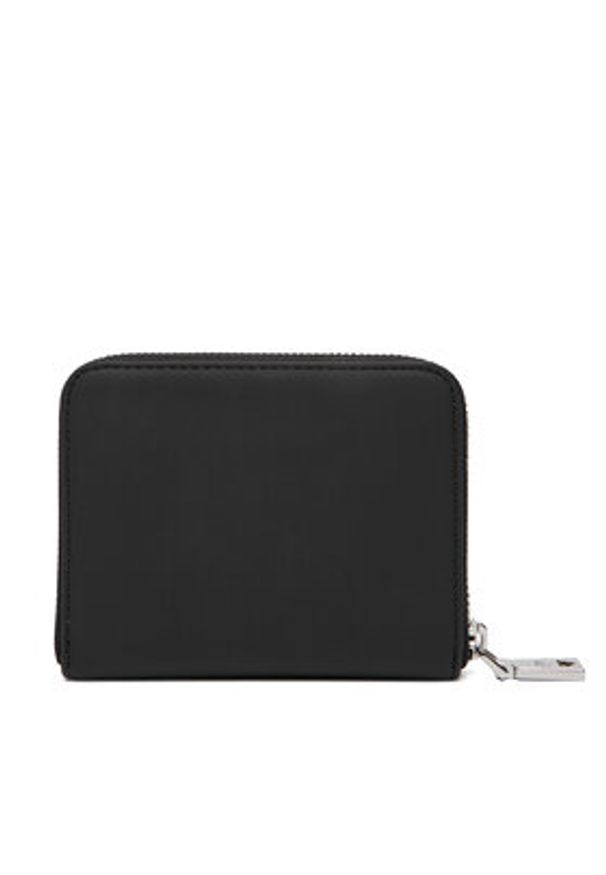Love Moschino - LOVE MOSCHINO Duży Portfel Damski JC5613PP0NKD000B Czarny. Kolor: czarny. Materiał: skóra
