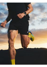 4f - 4F Spodenki do biegania szybkoschnące męskie - czarne M. Kolor: czarny. Długość: krótkie. Sport: bieganie, fitness #1