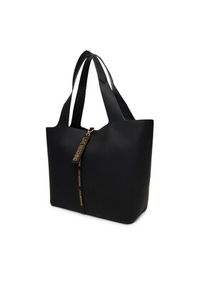 Love Moschino - LOVE MOSCHINO Torebka JC4175PP1NLV0000 Czarny. Kolor: czarny. Materiał: skórzane