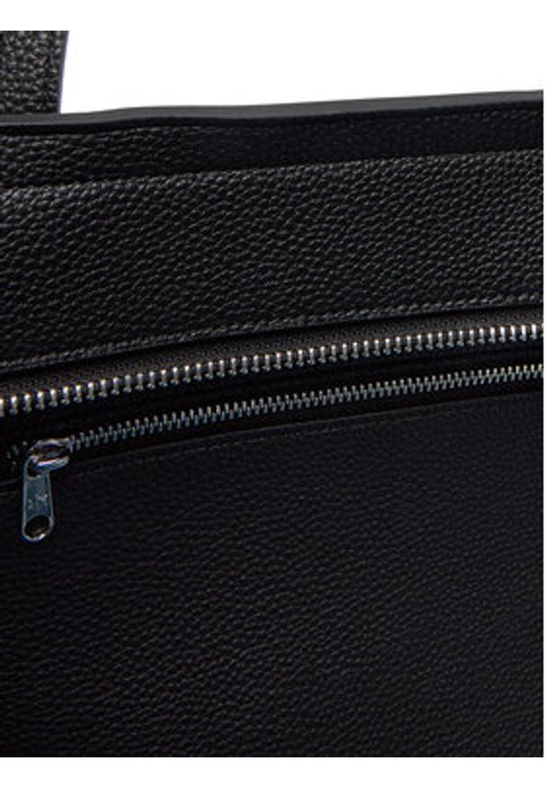 Armani Exchange Torebka XW001199 AF15325 FC099 Czarny. Kolor: czarny. Materiał: skórzane