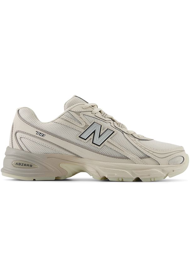 Buty unisex New Balance U740LN1 – beżowe. Kolor: beżowy. Materiał: skóra, syntetyk, materiał. Szerokość cholewki: normalna. Sezon: lato. Sport: turystyka piesza