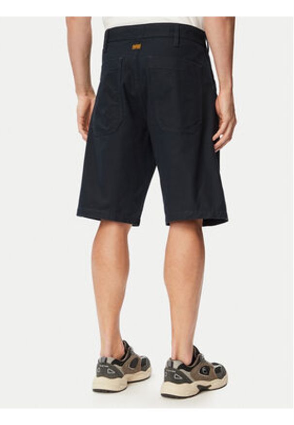 G-Star RAW - G-Star Raw Szorty materiałowe D28958-E514 Granatowy Relaxed Fit. Kolor: niebieski. Materiał: bawełna