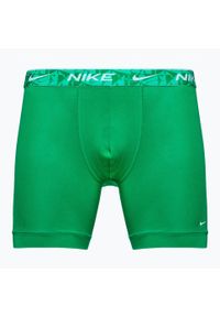 Bokserki męskie Nike Everyday Cotton Stretch 3 pary. Kolor: zielony