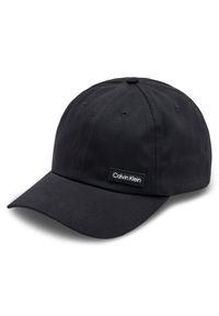 Czapka z daszkiem Calvin Klein. Kolor: czarny