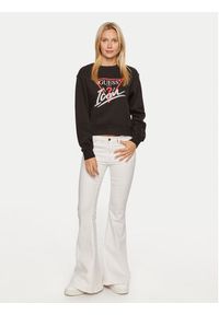 Guess Bluza W4YQ25 KB681 Czarny Regular Fit. Kolor: czarny. Materiał: syntetyk, bawełna #5