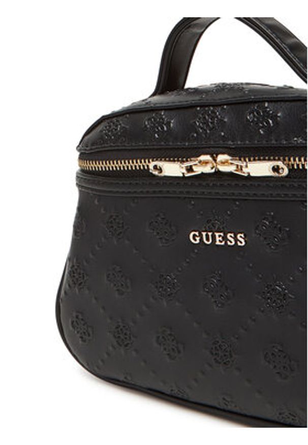 Guess Kosmetyczka PW7539 P5361 Czarny. Kolor: czarny. Materiał: skóra