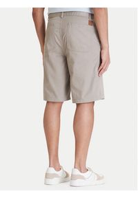 Calvin Klein Jeans Szorty materiałowe 90s LV04RD603G Beżowy Baggy Fit. Kolor: beżowy. Materiał: bawełna #4