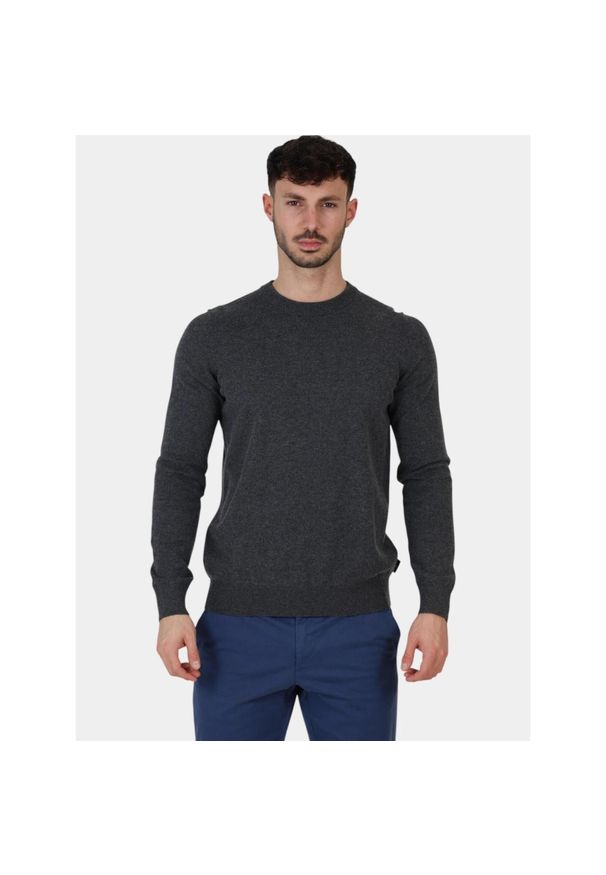 Sweter męski TBS Malykron. Kolor: szary