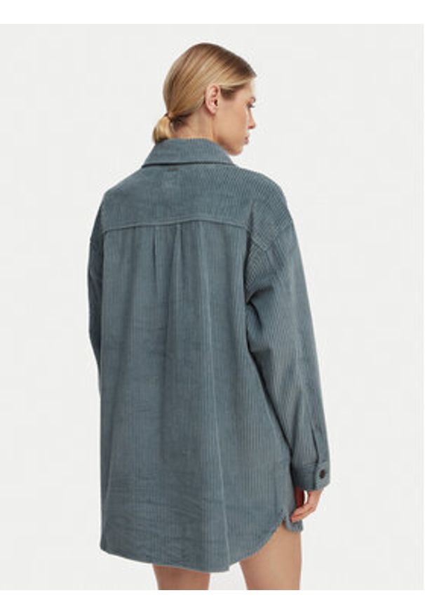 Billabong Sukienka koszulowa Winter Ocean EBJWD00149 Niebieski Boxy Fit. Kolor: niebieski. Materiał: bawełna. Typ sukienki: koszulowe