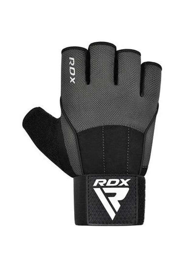 RDX SPORTS - Rękawiczki RDX Workout Gym Gloves W3B. Kolor: szary. Sport: fitness