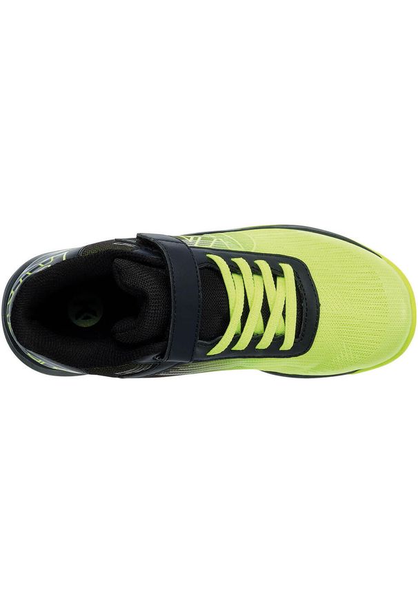 KEMPA - Buty halowe dla dzieci Kempa Attack 2.0 Back2Colour. Kolor: czarny, wielokolorowy, żółty. Szerokość cholewki: normalna. Sport: piłka ręczna