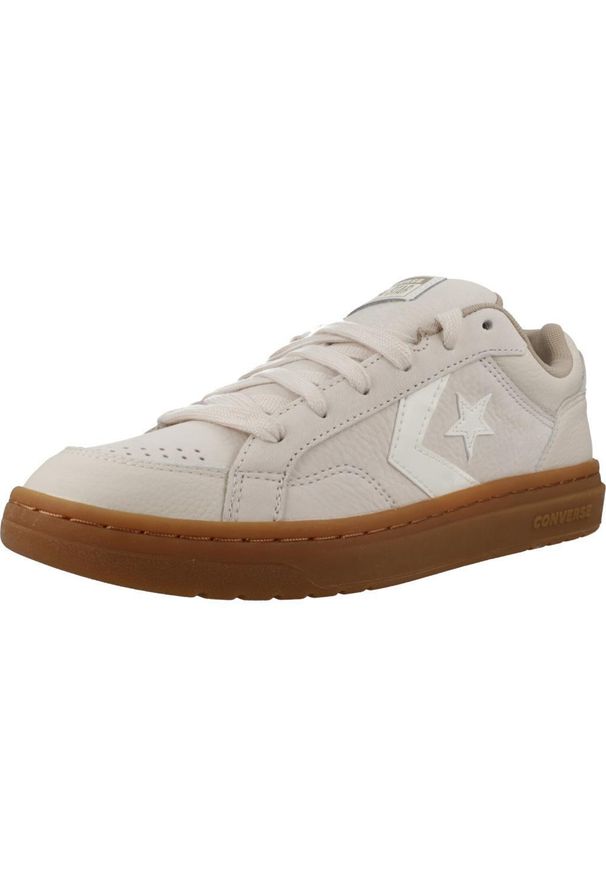 Tenisówki Converse Model Pro Blaze Classic Ox Kolor Beżowy. Kolor: beżowy. Materiał: tkanina, skóra