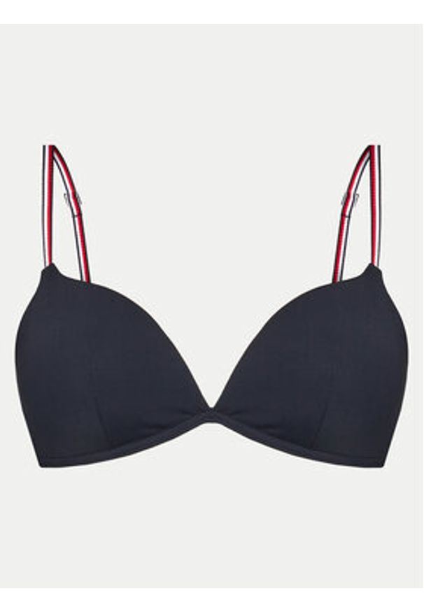 TOMMY HILFIGER - Tommy Hilfiger Góra od bikini UW0UW05372 Granatowy. Kolor: niebieski. Materiał: syntetyk