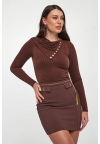 Elisabetta Franchi - Bluzka damska w prążki ELISABETTA FRANCHI. Wzór: prążki #1