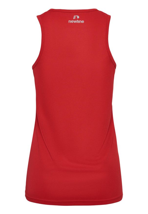 NewLine - Damska koszulka typu tank top Newline Athletic. Kolor: czerwony, wielokolorowy, różowy. Sport: bieganie
