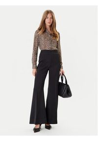 Guess Koszula W5YH0X WDW82 Beżowy Regular Fit. Kolor: beżowy. Materiał: syntetyk