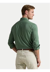 Polo Ralph Lauren Koszula 710654408144 Zielony Regular Fit. Typ kołnierza: polo. Kolor: zielony. Materiał: bawełna #3