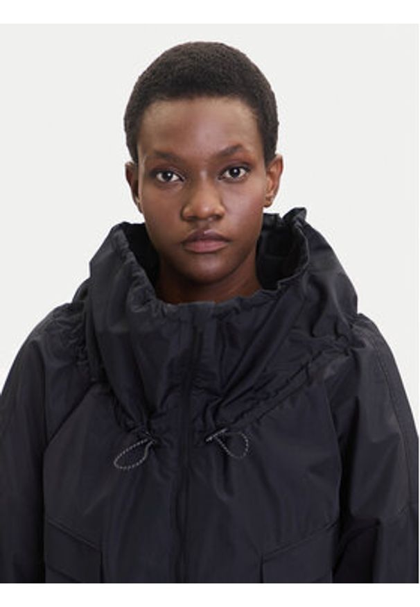 Adidas by Stella McCartney - adidas by Stella McCartney Kurtka przejściowa Item Track JV7031 Czarny Loose Fit. Kolor: czarny. Materiał: syntetyk