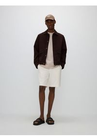 Reserved - Dresowe szorty - złamana biel. Materiał: dresówka #1