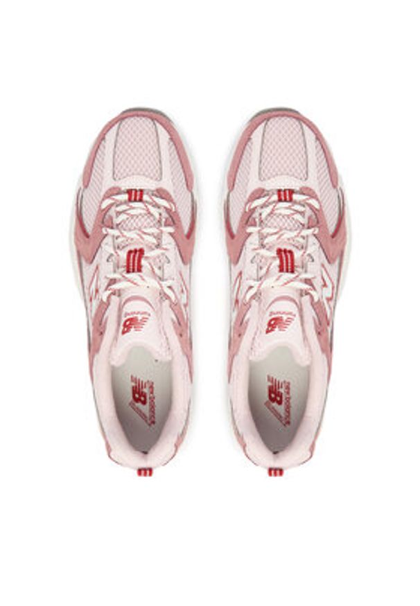 New Balance Sneakersy U5304GM Różowy. Kolor: różowy. Materiał: zamsz, skóra