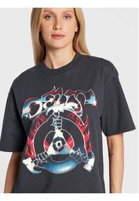 Deus Ex Machina T-Shirt Plunder DLF221542A Szary Oversize. Kolor: szary. Materiał: bawełna #4