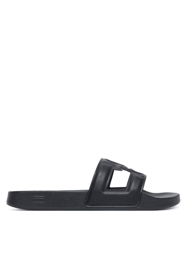 TOMMY HILFIGER - Klapki Tommy Hilfiger. Kolor: czarny