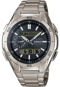 Zegarek Casio Zegarek męski Casio WVA-M650TD-1AER srebrny. Kolor: srebrny #1