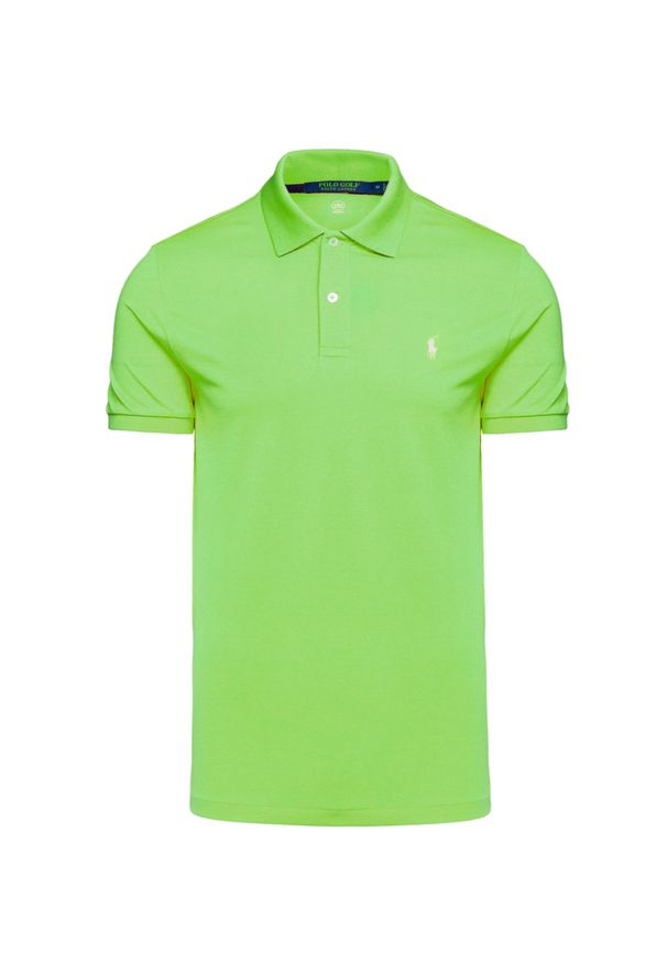 Polo Golf Ralph Lauren - Polo POLO GOLF RALPH LAUREN. Typ kołnierza: golf, polo. Materiał: mesh, prążkowany, tkanina. Długość: długie. Wzór: ze splotem. Styl: sportowy