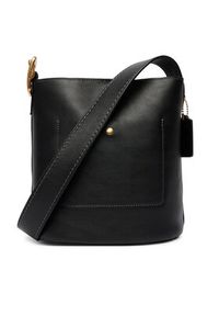 Coach Torebka Bleecker Bucket Bag 21 CCX07 Czarny. Kolor: czarny. Materiał: skórzane #3