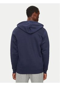 Under Armour Bluza Essential 1373881 Granatowy Regular Fit. Kolor: niebieski. Materiał: bawełna #4