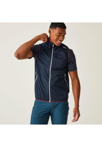 Regatta - Kamizelka softshellowa męska Lankin VI. Kolor: niebieski. Materiał: softshell, materiał. Sport: turystyka piesza #1