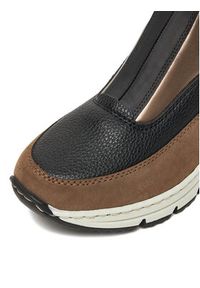 Rieker Botki N6352-25 Brązowy. Kolor: brązowy. Materiał: materiał #6