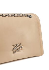 Karl Lagerfeld - KARL LAGERFELD Torebka A1W30173 Beżowy. Kolor: beżowy. Materiał: skórzane #5