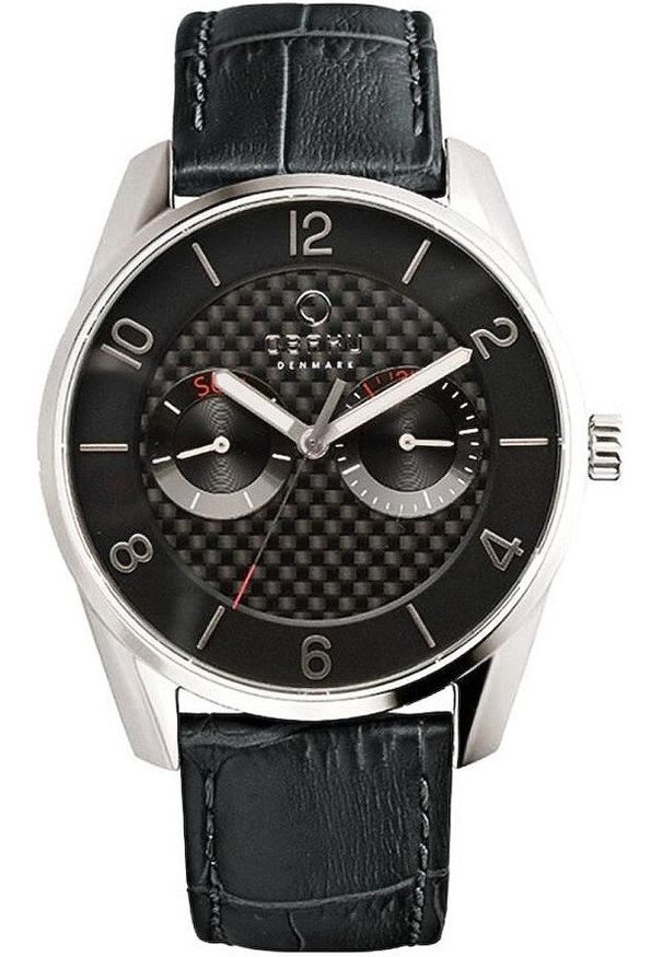 Zegarek OBAKU V171GMCBRB Zegarek Męski na pasku OBAKU